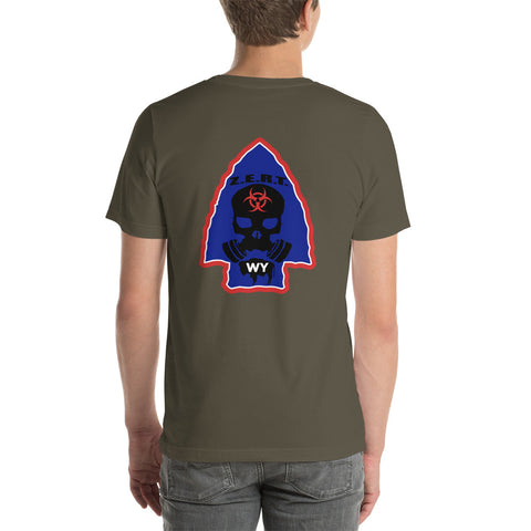 Image of ZERT Wyoming State Troop Short-Sleeve Unisex T-Shirt