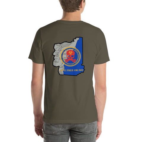 Image of ZERT New Hampshire State Troop Short-Sleeve Unisex T-Shirt