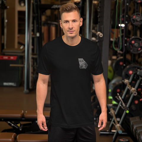 Image of ZERT Georgia State Blackout Short-sleeve Unisex T-shirt