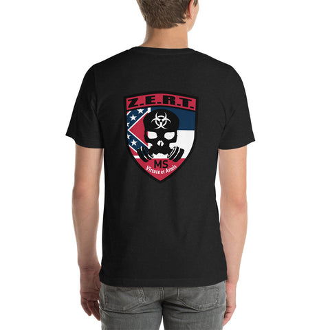 Image of ZERT Mississippi State Troop Short-Sleeve Unisex T-Shirt