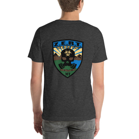 Image of ZERT Montana State Troop Short-Sleeve Unisex T-Shirt