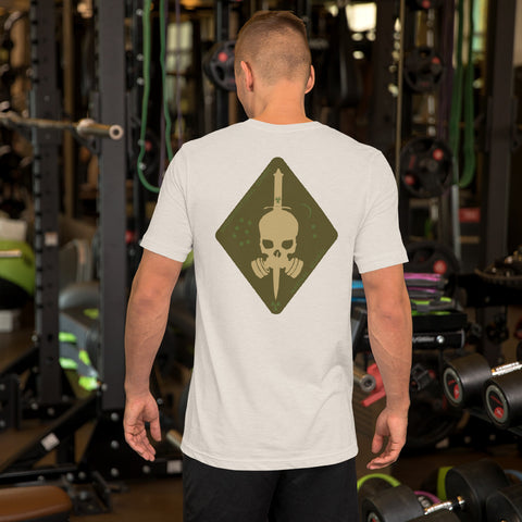 Image of Unconventional Zombie Warfare School Short-Sleeve Unisex T-Shirt