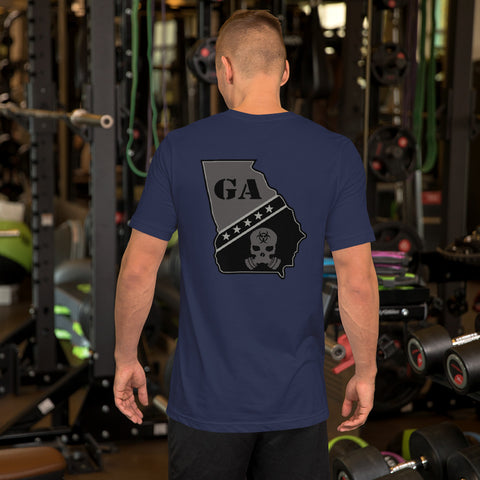 Image of ZERT Georgia State Blackout Short-sleeve Unisex T-shirt