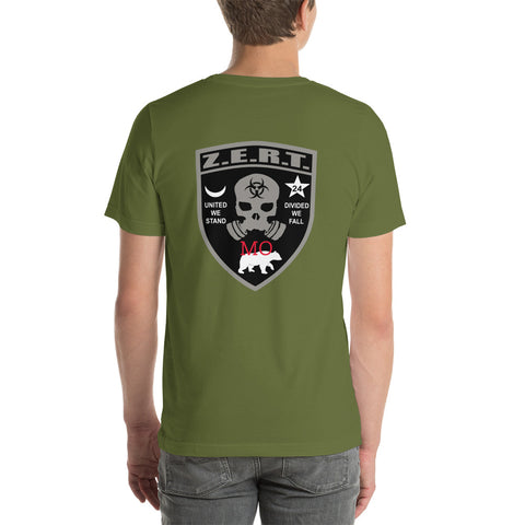 Image of ZERT Missouri State Troop Short-Sleeve Unisex T-Shirt