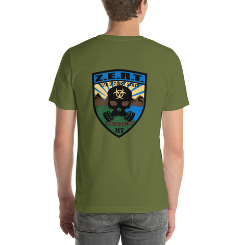 Image of ZERT Montana State Troop Short-Sleeve Unisex T-Shirt