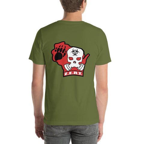 Image of ZERT Wisconsin State Troop Short-Sleeve Unisex T-Shirt