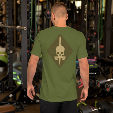 Image of Unconventional Zombie Warfare School Short-Sleeve Unisex T-Shirt