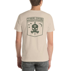 Tier One Zombie Hunter OD Green Short-Sleeve Unisex T-Shirt