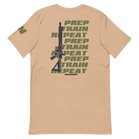 Image of ZERT Nation Prep, Train & Repeat Unisex T Shirt