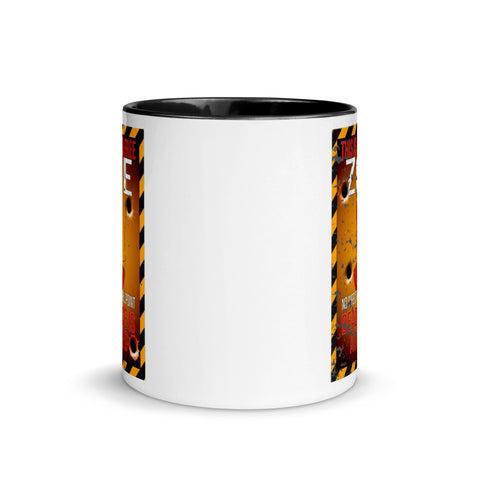 Image of COVID Free Zone Mug with Color Inside